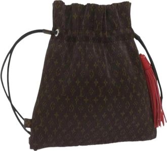 Louis Vuitton Pre-owned Monogram Canvas Bucket Bag - Dames - Vintage Tas - Bruin - ONE Size - Vintage