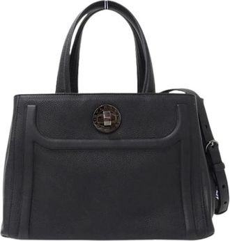 Bulgari Pre-owned Handbags, female, Black, Size: ONE SIZE Pre-owned Vintage Handbag