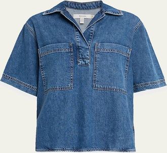 Frame Denim The Hi-Low Shirt