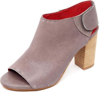 Jeffrey Campbell Vintage Quebec Sandaal - Dames - Sandalen met hakken - Grijs - 40 EU - Leer - Schoenen