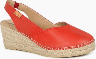 Toni Pons Womens Termal Womens Espadrilles Sandals - Red - Size: 4