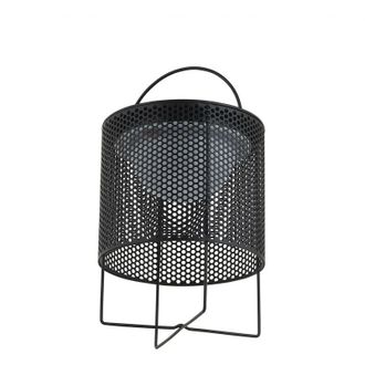 Lindby L&aacute;mpara Solar Exterior achilleas En Negro De Metal - Lindby