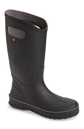 Bogs Waterproof Rain Boot in Black at Nordstrom, Size 10