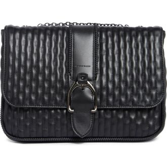 Longchamp Amazn Large Leather Shoulder Bag in Black at Nordstrom Rack
