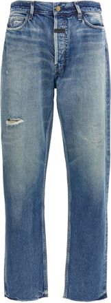 Fear of God Cotton Straight-Leg Mens Jeans