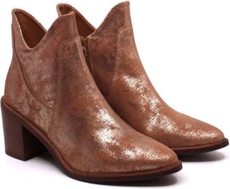 Seychelles Womens Pretty Little Bird Booties In Rose Gold