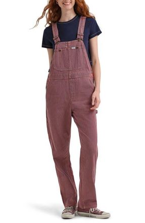 Lee x Crayola Overalls in Red Orange Stripe at Nordstrom, Size X-Small