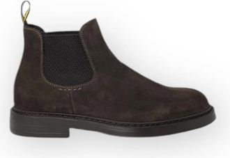 Doucal's Beatles Enkellaarzen - Heren - Chelseaboots - Bruin - 43 EU - Schoenen