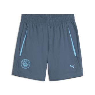 Puma Shorts in tessuto Manchester City PUMATECH dal taglio morbido da uomo, Accessori, Grigio, 3XL