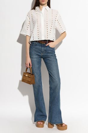 Anine Bing Top Lincoln, Womens, White