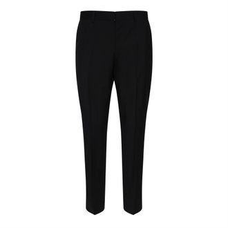 HUGO BOSS Heren H-Genius Virgin Wool Broek (Zwart)
