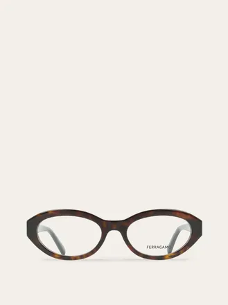 Ferragamo Donna Occhiali da vista Marrone