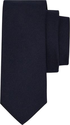 Ferragamo Cravatta Jacquard Pegasus - Heren - Stropdassen - Blauw - ONE Size - Accessoires