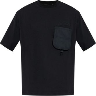 Dsquared2 Tops, Heren, Zwart, M, Zwarte Herenoverhemd