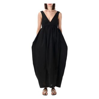 R&oacute;he Maxi Dresses, female, Black, Size: XS Sculptural Dress