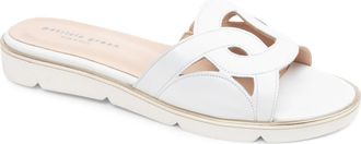 Patricia Green Boca Sandal in White Leather at Nordstrom, Size 7