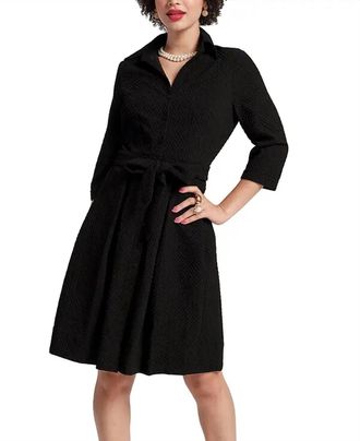 Frances Valentine Bellini Midi Dress In Black
