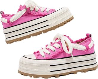 Generic Womens Running Shoes Trail Sneakers Lightweight Non Slip Tennis Synthetic Textile Walking Chunky Colorful Lifestyle Air Cushion Arch Support Fitness O