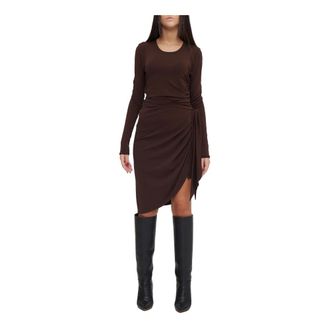 Federica Tosi Kleedjes, Dames, Bruin, S, Jurken