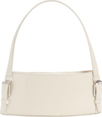 Coperni Ergonomic Leather East/West Shoulder Bag in Beige Bei at Nordstrom