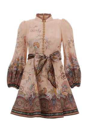 Zimmermann Alchemy Button Mini Dress