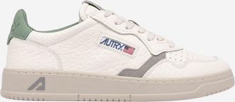 Autry White Green Logo Sneakers