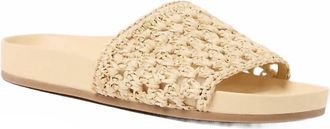 Loeffler Randall Henri Natural Crochet Straw Sandal