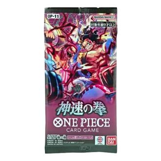 OnePiece Card JP Booster Pack A Fist of Divine Speed OPC-TCG-OP-11-498159