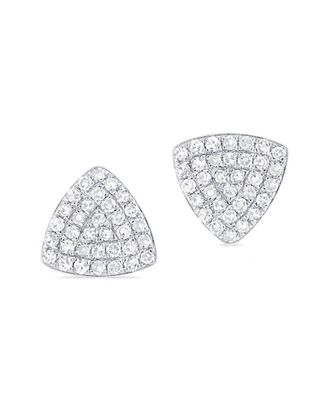 Sabrina Designs 14K 0.16 Ct. Tw. Diamond Triangle Earrings