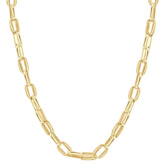 Pompeii3 14k Yellow Gold Womens 24 Chain Necklace 34 Grams 8mm Thick