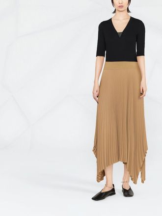 Brunello Cucinelli Katoenen V-hals Trui