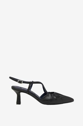 Carel Slingback-Pumps aus Leder Neri 70