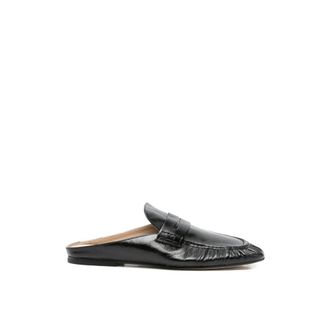 Alysi Mules, female, Black, Size: 11 US Mocassino Shoes Mule