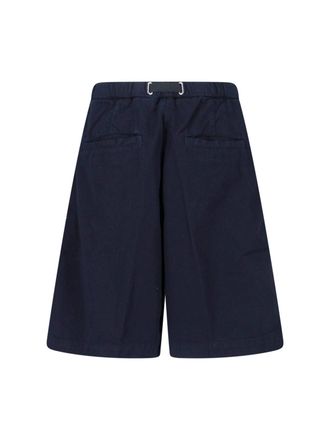 White Sand Mens Trousers Blue Cotton