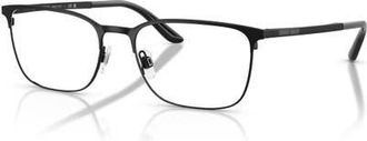Giorgio Armani 53mm Square optical glasses in Black at Nordstrom