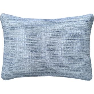 Anaya with Love Seaside Smooth Indoor Outdoor Pillow in Indigo at Nordstrom, Size 24X24