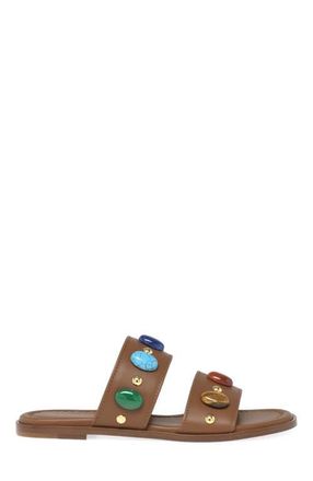 Gianvito Rossi Pasha 05 Sandals in Brown Nappa at Nordstrom, Size 36.5