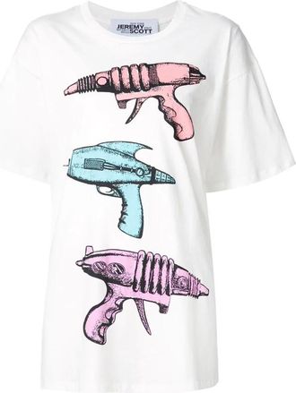 Jeremy Scott Mujer, Camisetas, Blanco, Talla: S