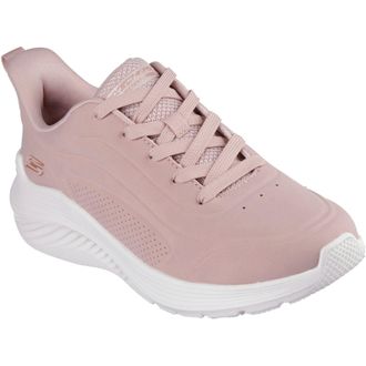 Skechers BOBS Sport Squad Waves Just Wading WoMens Blush Trainers - Pink - Size UK 5