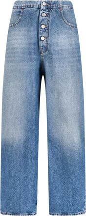 Maison Margiela Light Blue Straight-Leg Denim Jeans
