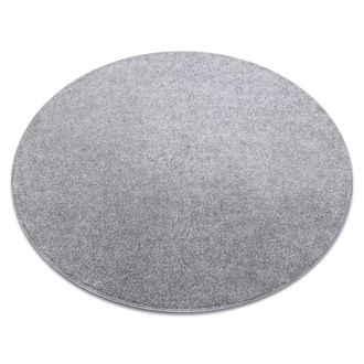 RugsX RugsX Round San Rug in Silver | Size: 170 cm diameter