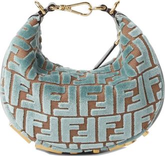Fendi Fendigraphy mini-tas - Groen