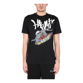 Philipp Plein T-Shirts, male, Black, Size: M Hawaii T-Shirt