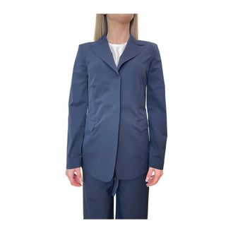 Max Mara Blazers, female, Blue, Size: M Mmlpalo Jacket