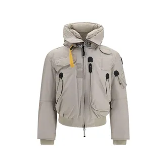 Parajumpers Gray Polyamide Mens Bomber