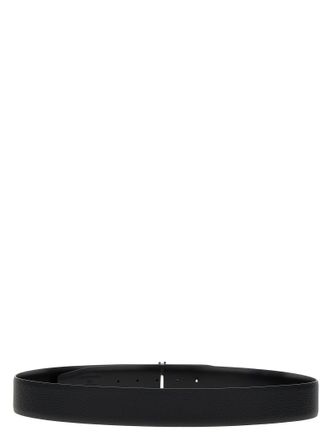 Tom Ford Mens Black Calfskin Regular Belt
