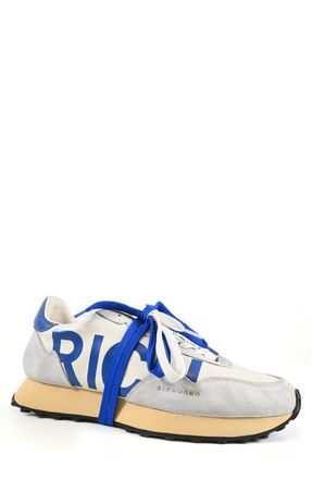 John Richmond Rich Runners Sneaker in Off-White/Bluette at Nordstrom, Size 13