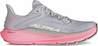 Altra Womens Torin 8 Road Running Shoes In Gray/pink