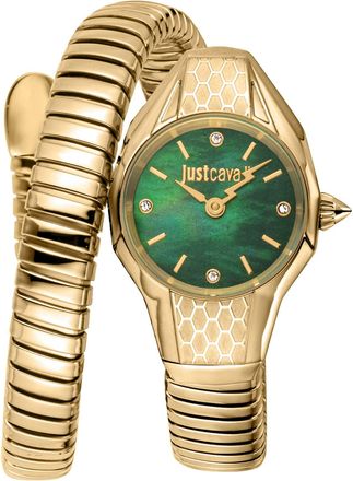 Just Cavalli Womenss Snake Watch