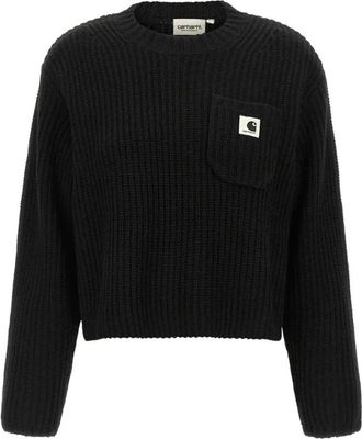 Carhartt Work in Progress Truien & Vesten, Dames, Zwart, L, Wol, Mira Sweater